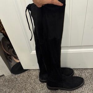 Black Over-the-Knee Boots